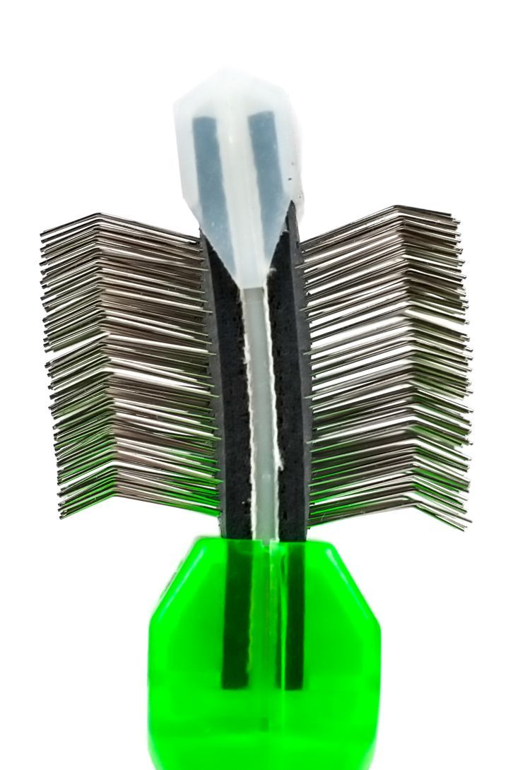 ActiVet Pro Brush Soft Green - Soft, Double-Sided and Flexible