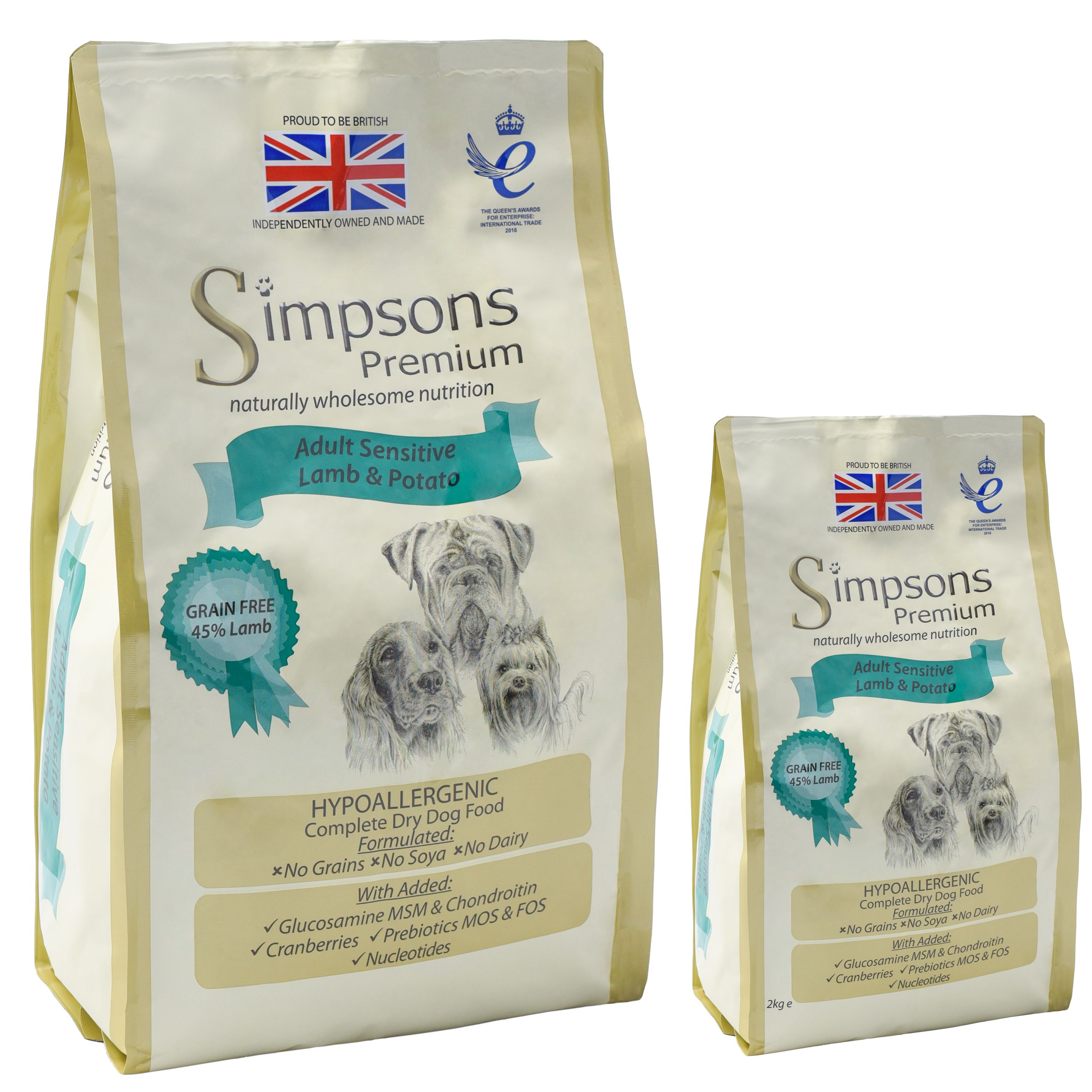 Simpsons premium sensitive puppy 2024 salmon & potato 2kg