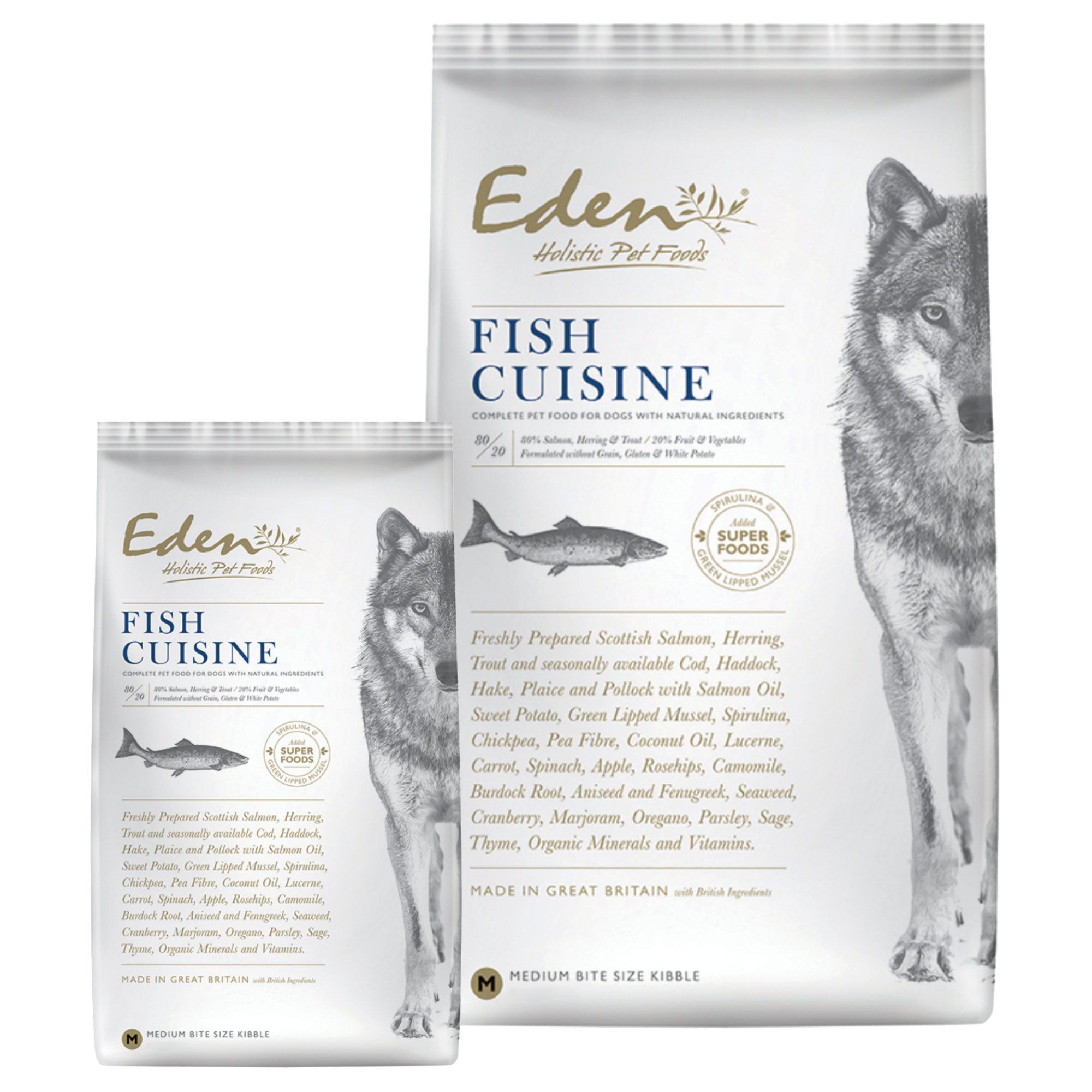 Eden fish best sale dog food