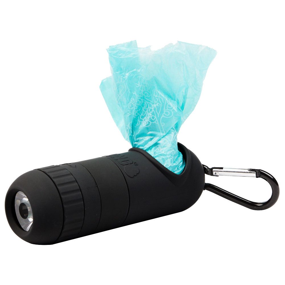 Kong handipod bag dispenser best sale and flashlight