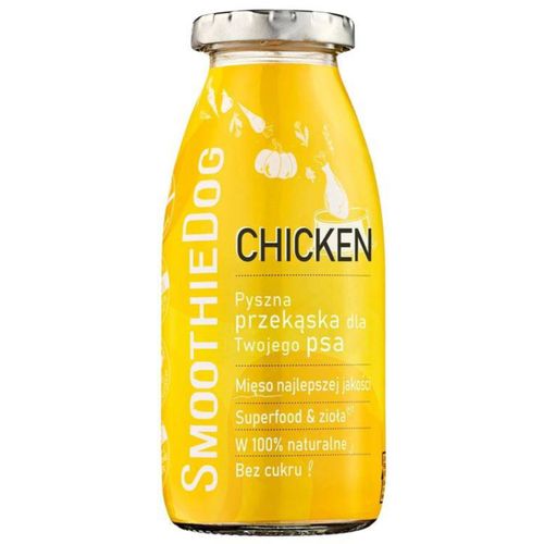 SmoothieDog Chicken 250ml - smoothie dla psa, kurczak z warzywami