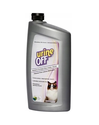 Urine Off Cat & Kitten Formula - preparat do usuwania moczu kotów i kociąt - 946ml