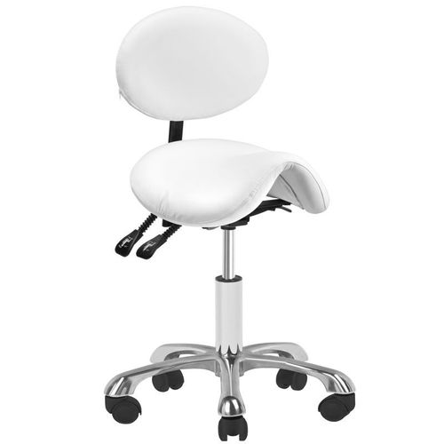 Ekskluzywne krzesło groomerskie Giovanni, białe