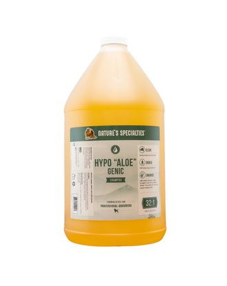 Nature's Specialties Hypo Aloe Genic Shampoo - ziołowy szampon do wrażliwej i alergicznej skóry psa i kota, koncentrat 1:32 - 3,8L