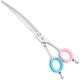 Blovi Queen Line Curved Scissors - profesjonalne nożyczki groomerskie gięte, stal japońska VG10