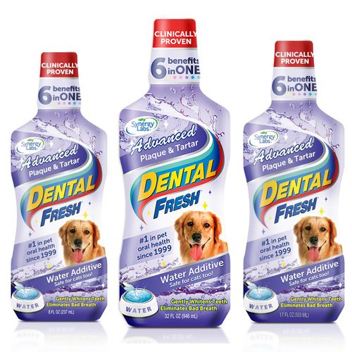 Dental Fresh Kamień i Osad - płyn do higieny jamy ustnej i zębów dla psa i kota