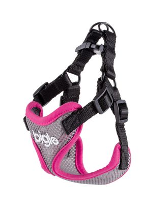 Biglo Air Flow Pink - lekkie, przewiewne i bezuciskowe szelki dla psa, różowe