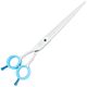 P&W Oceane Titanium Lefty Straight Scissors - profesjonalne nożyczki groomerskie dla osób leworęcznych, proste