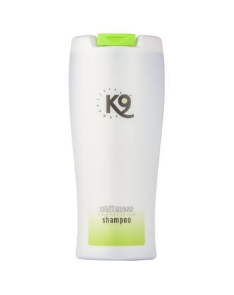 K9 Whiteness Shampoo - aloesowy szampon do białej i jasnej sierści psa, kota, zwierząt domowych, koncentrat 1:10 - 300ml