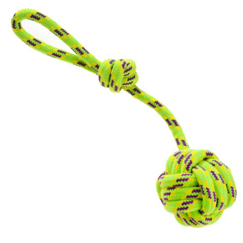 Blovi Rope Ball 34cm - piłka ze sznura bawełnianego z uchwytem
