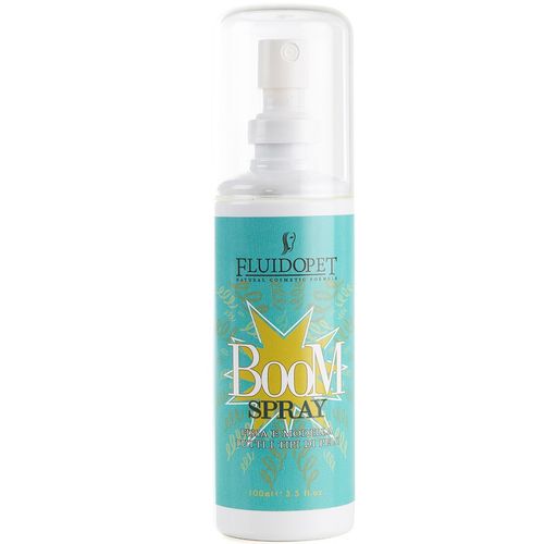 FluidoPet Boom Spray 100ml - preparat na bazie keratyny odżywiający i nadający odpowiedniej struktury sierści kręconej