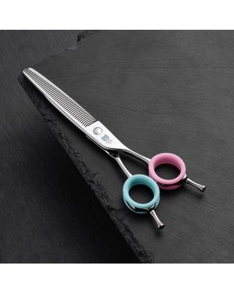 Blovi Teddy Line Thinning 48T 6,5" - gęste, proste degażówki groomerskie do blendowania i modelowania, stal japońska