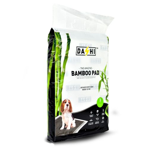 Dashi Bamboo Pad 60x80cm - antybakteryjne podkłady higieniczne z węglem aktywnym, dla psa