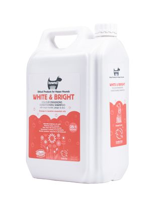 Hownd Miracle White & Bright Shampoo - rozjaśniający szampon dla psa i kota, koncentrat 1:25