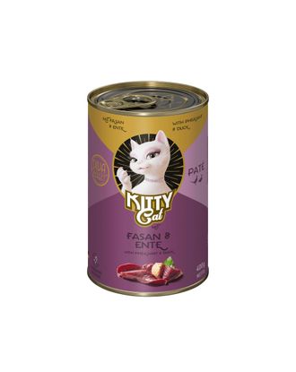 Kitty Cat Pheasant & Duck Pate - bezzbożowa mokra karma, pasztet dla kota, z bażantem i kaczką