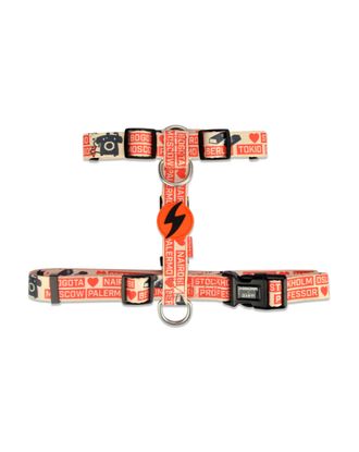 Dashi La Casa De Papel Jarana Back Harness - regulowane szelki guard dla psa, motyw z serialu Dom z Papieru, beżowe