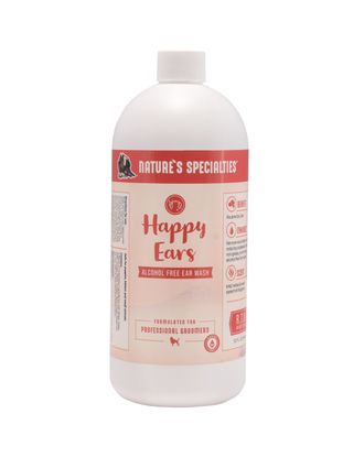 Nature's Specialties Happy Ears - płyn do czyszczenia uszu psa i kota, bez alkoholu