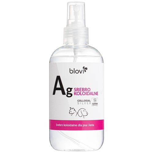 Blovi Colloidal Silver 250ml - koloidalne srebro dla psa i kota