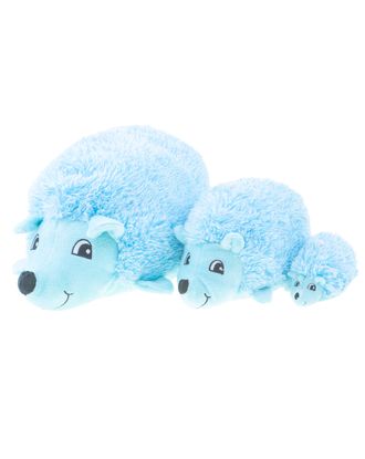 KONG Comfort HedgeHug Puppy Blue - pluszowa zabawka dla szczeniaka, niebieski jeż z piszczałką