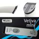 Wahl Vetiva Mini - maszynka bezprzewodowo - sieciowa z ostrzem 0,4mm, idealna do prac wykończeniowych