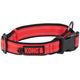 KONG Nylon Collar Red - obroża dla psa z odblaskowymi przeszyciami, czerwona