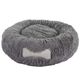 Blovi Bed Plush Donut Gray - mięciutkie, puszyste i antystresowe legowisko dla psa, szare