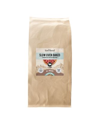 Lovi Food Slow Oven Baked Lamb - monobiałkowa karma pieczona dla psa, z jagnięciną - 10kg