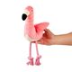 Max&Molly Huggles Flamingo Sunny - zabawka pluszowa dla psa, flaming z piszczałką i szeleszczącymi skrzydłami