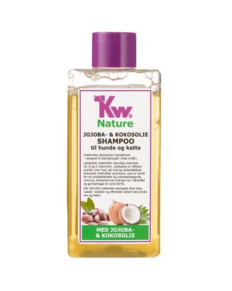 KW Nature Jojoba & Coconut Oil Shampoo - odżywczy szampon dla psa i kota, koncentrat 1:3 - 200ml