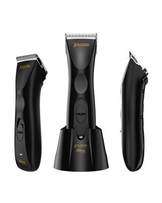 Joyzze Falcon Cordless Clipper - cicha maszynka bezprzewodowa z ostrzem nr10, 2 biegowa - Czarny