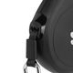 Biglo Standard Black Retractable Dog Leash - automatyczna smycz dla psa, taśmowa