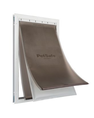 PetSafe Extreme Weather Aluminium Pet Door - termoizolujące drzwiczki dla psa i kota, metalowe, wzmocnione