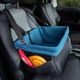 Kurgo Rover Booster Seat Black & Blue - fotelik dla psa do samochodu 30x40cm