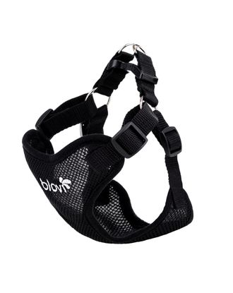 Blovi Air Flow Black L - lekkie, przewiewne i bezuciskowe szelki dla psa, czarne