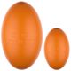 Dog Comets Pan-Stars Orange - uciekające jajo dla psa, twarda piłka do toczenia, pomarańczowe