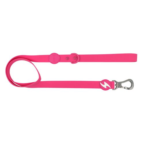 Dashi Colorflex Leash Pink 120cm - miejska, wodoodporna smycz dla psa, różowa