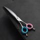 Blovi Queen Line Curved Scissors - profesjonalne nożyczki groomerskie gięte, stal japońska VG10