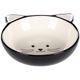 Flamingo Kajo Black & White Bowl 280ml - ceramiczna miska dla kota, czarno-biały kotek