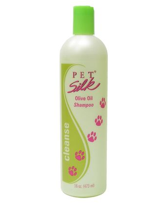 Pet Silk Olive Oil Shampoo - odżywczy i nawilżający szampon do sierści, z oliwą z oliwy i proteinami, koncentrat 1:16 - 473ml