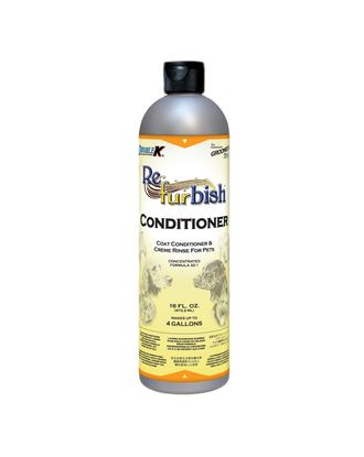 Double K Refurbish Conditioner & Detangler - odżywka dla psa i kota z długą lub obfitą sierścią, pomaga usunąć martwy włos, koncentrat - 473ml