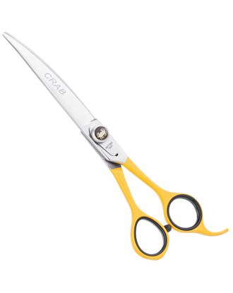 Geib Crab Curved Scissors Level 1 - nożyczki gięte do strzyżenia zwierząt z jednostronnym mikroszlifem