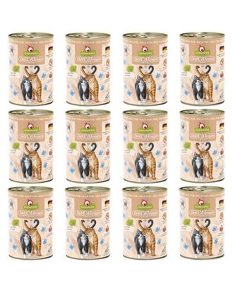 GranataPet DeliCatessen Veal Pur - bezzbożowa mokra karma dla kota, cielęcina - 12x 400g