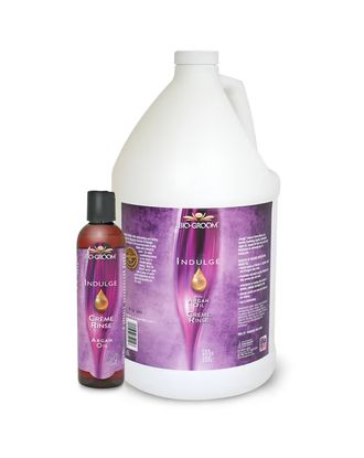 Bio-Groom Indulge Creme Rinse - intensywnie nawilżająca, kremowa odżywka z olejkiem arganowym dla psa i kota, koncentrat 1:4