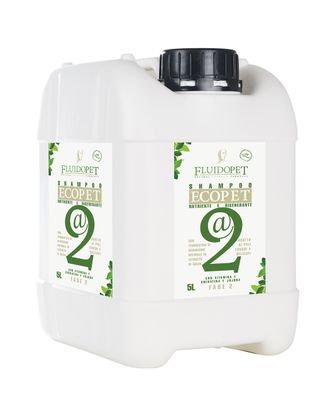 FluidoPet EcoPet @2 Nourishing & Regenerating Shampoo - odżywczy i regeneracyjny szampon dla psa, z biotyną, keratyną i pantenolem, koncentrat 1:20 - 5L