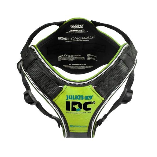 Julius K9 IDC Longwalk Harness Neon - szelki trekkingowe dla