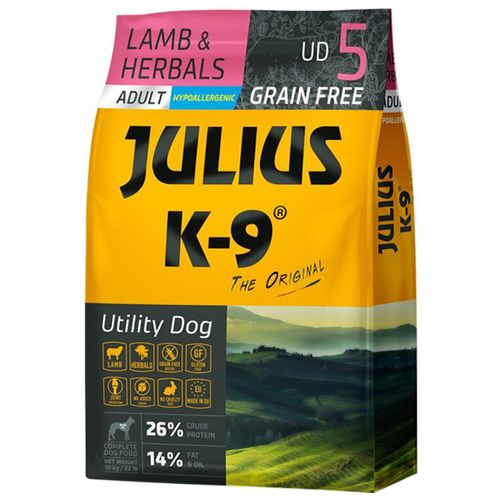Julius K-9 Lamb & Herbals Adult - bezzbożowa karma dla psa, jagnięcina w ziołach