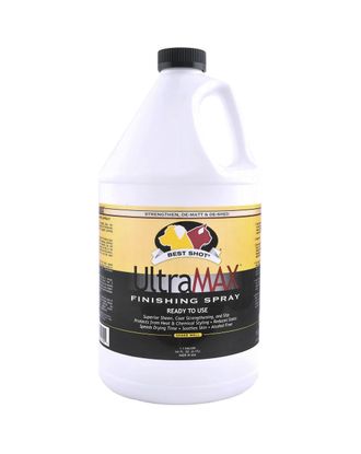 Best Shot UltraMax Pro Finishing Spray - odżywczy preparat o działaniu rozkołtuniającym, nabłyszczającym i nawilżającym sierść - 4,1L