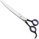 P&W Blacksmith Curved Scissors - najwyższej jakości, profesjonalne nożyczki z szerokimi ostrzami, gięte