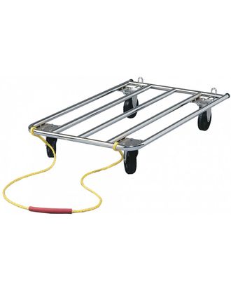 MidWest Crate Dolly - wózek ze stali nierdzewnej do transportu klatek, 107x61x18cm
