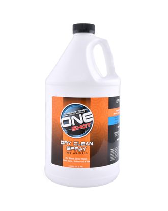 One Shot Dry Clean Spray Shampoo - profesjonalny szampon na sucho dla zwierząt, eliminujący brzydkie zapachy - Pojemność: 3,8L